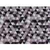 Stoklasa Bavlněná látka trojúhelníky - 4 (440) šedohnědá Stoklasa Bavlněná látka trojúhelníky - 4 (440) šedohnědá