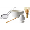 Sada na matcha čaj z porcelánu a bambusu v dárkovém balení - Koopman Sada na matcha čaj z porcelánu a bambusu v dárkovém balení - Koopman