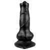 Animalorny - psí dildo - 12cm (čierne) Animalorny - psí dildo - 12cm (čierne)