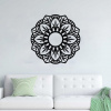 Drevená mandala na stenu - Luka Vyberte si rozmer výrobku:: 33x33, Vybrať dekor:: Biela Drevená mandala na stenu - Luka Vyberte si rozmer výrobku:: 33x33, Vybrať dekor:: Biela