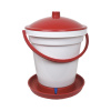 TOPTRADE napájačka plastová, vedrová, s plavákom, pre sliepky, 18 l TOPTRADE napájačka plastová, vedrová, s plavákom, pre sliepky, 18 l