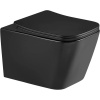 KIELLE Arkas I závesné WC Vortex Rimless+ s hlbokým splachovaním, 346 x 510 mm + Slim WC sedadlo so Softclose a EasyLock, matná čierna, 30111014-SET1 KIELLE Arkas I závesné WC Vortex Rimless+ s hlbokým splachovaním, 346 x 510 mm + Slim WC sedadlo so Softclose a EasyLock, matná čierna, 30111014-SET1