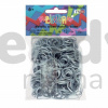 Rainbow Loom detské gumičky metalízové 20303 strieborná Rainbow Loom detské gumičky metalízové 20303 strieborná
