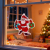 Vianočná okenná dekorácia - Mikuláš - s prísavkou - 30 x 29 cm Vianočná okenná dekorácia - Mikuláš - s prísavkou - 30 x 29 cm