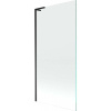 Mexen Next L, 1-krídlová vaňová zástena 90 x 150 cm, 6mm číre sklo, čierny profil, 895-090-000-03-00-70 Mexen Next L, 1-krídlová vaňová zástena 90 x 150 cm, 6mm číre sklo, čierny profil, 895-090-000-03-00-70