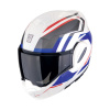 SCORPION EXO-TECH EVO FURIO L White-Blue-Red SCORPION EXO-TECH EVO FURIO L White-Blue-Red