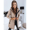Béžová prechodná parka s kapucňou, ty3213-XL XL Béžová prechodná parka s kapucňou, ty3213-XL XL
