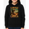 Fajntričko Mikina - Lirili Larila (Talianský brainrot), Farba čierna, Strih/ Variant Pánsky/UNISEX Fajntričko Mikina - Lirili Larila (Talianský brainrot), Farba čierna, Strih/ Variant Pánsky/UNISEX