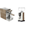 Stone Espresso Mine Premium Wood + Eureka Mignon Specialita, WD white, walnut Stone Espresso Mine Premium Wood + Eureka Mignon Specialita, WD white, walnut