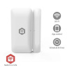 Nedis ZBSD11WT - Zigbee Chytrý Dverný / Okenný Senzor | Napájanie na batériu Nedis ZBSD11WT - Zigbee Chytrý Dverný / Okenný Senzor | Napájanie na batériu