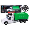 LEAN TOYS RC smetiarske auto so zelenými svetlami na diaľkové ovládanie LEAN TOYS RC smetiarske auto so zelenými svetlami na diaľkové ovládanie