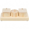 Trixie Snack Cups interaktívny hra drevo 15 x 4,5 x 6 cm Trixie Snack Cups interaktívny hra drevo 15 x 4,5 x 6 cm