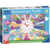RAVENSBURGER Puzzle s hodinami Prasiatko Peppa XL 60 dielikov RAVENSBURGER Puzzle s hodinami Prasiatko Peppa XL 60 dielikov