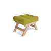 Marior HOME ALLEGRO Pouffe 55x47x43 cm green natural (lněný olej) Marior HOME ALLEGRO Pouffe 55x47x43 cm green natural (lněný olej)