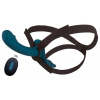 You2Toys Strap On Set Harness & 2 Motors Vibrator with Remote Blue You2Toys Strap On Set Harness & 2 Motors Vibrator with Remote Blue