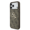 Zadný kryt Guess PU 4G Metal Logo pre Apple iPhone 17 Pro Max, hnedá Zadný kryt Guess PU 4G Metal Logo pre Apple iPhone 17 Pro Max, hnedá