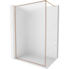Mexen Kioto-F, sprchová zástena s rámom 90 x 202 cm, 8 mm sklo námraza, profil medená matná, 800-090-104-65-30 Mexen Kioto-F, sprchová zástena s rámom 90 x 202 cm, 8 mm sklo námraza, profil medená matná, 800-090-104-65-30