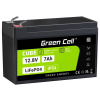 Green Cell CUBE LiFePO4 speciální akumulátor Li-Fe-Pol blok plochá zástrčka Li-Ion 12.8 V 7 Ah 1 ks Green Cell CUBE LiFePO4 speciální akumulátor Li-Fe-Pol blok plochá zástrčka Li-Ion 12.8 V 7 Ah 1 ks