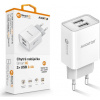 Chytrá síťová nabíječka ALIGATOR 2,4A, 2xUSB, smart IC, bílá CHA0039 Chytrá síťová nabíječka ALIGATOR 2,4A, 2xUSB, smart IC, bílá CHA0039