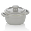 KELA Malin – zapekacia misa s pokrievkou priem. 10 x 8 cm sivá KELA Malin – zapekacia misa s pokrievkou priem. 10 x 8 cm sivá