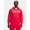 Under Armour Pánska mikina Pjt Rock Icon Fleece FZ Červená MD Under Armour Pánska mikina Pjt Rock Icon Fleece FZ Červená MD
