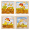 Goki viacvrstvové puzzle zeleninový záhon Goki viacvrstvové puzzle zeleninový záhon