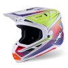 ALPINESTARS prilba SUPERTECH S-M7 FUSE, ALPINESTARS (bílá/žlutá fluo/fialová) 2026 - L ALPINESTARS prilba SUPERTECH S-M7 FUSE, ALPINESTARS (bílá/žlutá fluo/fialová) 2026 - L