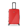 Cestovný kufor TUCCI T-0118/3-M ABS - červený - 79 L + 35% EXPANDER Cestovný kufor TUCCI T-0118/3-M ABS - červený - 79 L + 35% EXPANDER