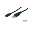 Digitus USB 2.0 kabel USB A samec na USB micro B samec, 2x stíněný, Měď, 3m AK-300110-030-S Digitus USB 2.0 kabel USB A samec na USB micro B samec, 2x stíněný, Měď, 3m AK-300110-030-S