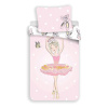 Jerry Fabrics obliečky Ballerina bavlna 140x200 + 70x90 cm Jerry Fabrics obliečky Ballerina bavlna 140x200 + 70x90 cm