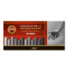Koh-I-Noor Toison Soft Pastels Sada suchých pastelov greys 12 ks Koh-I-Noor Toison Soft Pastels Sada suchých pastelov greys 12 ks