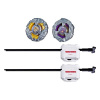 Hasbro Beyblade X and Transformers Collab Bumblebee 3-60GP vs. Shockwave 5-80O Hasbro Beyblade X and Transformers Collab Bumblebee 3-60GP vs. Shockwave 5-80O