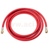hadice červená HP 3 m R134a, plnička 1/4 hadice červená HP 3 m R134a, plnička 1/4