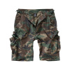Pánské kraťasy Brandit BDU Ripstop Shorts, Woodland, 2XL Pánské kraťasy Brandit BDU Ripstop Shorts, Woodland, 2XL