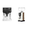 Rancilio Silvia PRO X, black + Eureka Mignon Specialita, WD white, walnut Rancilio Silvia PRO X, black + Eureka Mignon Specialita, WD white, walnut