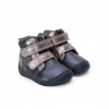Dievčenské barefoot zimné čižmy D.D.STEP 22 Modrá Dievčenské barefoot zimné čižmy D.D.STEP 22 Modrá