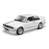 Bburago Plus BMW 3 Series M3 1988 White 1:24 Bburago Plus BMW 3 Series M3 1988 White 1:24