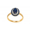 iZlato Forever Elegantný zafírový prsteň 1,20 ct s briliantmi IZBR959Z iZlato Forever Elegantný zafírový prsteň 1,20 ct s briliantmi IZBR959Z