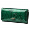 Dámska lakovaná kožená peňaženka Gregorio BTS-122 zelená 19,5 x 10 x 4 cm Dámska lakovaná kožená peňaženka Gregorio BTS-122 zelená 19,5 x 10 x 4 cm