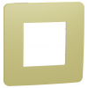 Schneider Electric Slovakia spol. s r.o. Unica Studio Color - NU280211 - Krycí rámček jednonásobný, Light green/Biely Schneider Electric Slovakia spol. s r.o. Unica Studio Color - NU280211 - Krycí rámček jednonásobný, Light green/Biely