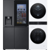 LG GSXE90EVAD + LG WashTower WT1210WWF LG GSXE90EVAD + LG WashTower WT1210WWF