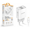 ALIGATOR sieťová nabíjačka iPhone/iPad 2xUSB výst.2,4A, smart IC, biela ALIGATOR sieťová nabíjačka iPhone/iPad 2xUSB výst.2,4A, smart IC, biela