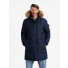 Zimná tmavo modrá parka V1 JALP-0182 Zimná tmavo modrá parka V1 JALP-0182