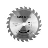 YATO Pílový kotúč na drevo YATO 165 x 16 x 2,2 x 1,5 mm 24 zubov RPM až 9500 1/min. (YT-60590) YATO Pílový kotúč na drevo YATO 165 x 16 x 2,2 x 1,5 mm 24 zubov RPM až 9500 1/min. (YT-60590)
