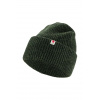 Vlnená čiapka Fjallraven Heavy Beanie zelená farba, z hrubej pleteniny, vlnená, F12100006.662 Vlnená čiapka Fjallraven Heavy Beanie zelená farba, z hrubej pleteniny, vlnená, F12100006.662