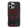 Puzdro Audi Carbon Fiber Sport Red Circle MagSafe Case pre iPhone 16 Pro Max 6,9 Puzdro Audi Carbon Fiber Sport Red Circle MagSafe Case pre iPhone 16 Pro Max 6,9