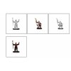 WizKids D&D Nolzur's Marvelous Miniatures - Human Wizard male - 2 ks figúrok na malovanie WizKids D&D Nolzur's Marvelous Miniatures - Human Wizard male - 2 ks figúrok na malovanie