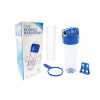 Jednostupňový filter na vodu Blue 3/4 palcový z mechanickou vložkou Jednostupňový filter na vodu Blue 3/4 palcový z mechanickou vložkou