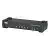 KVM switch/prepínač 4PC, DisplayPort 1.2 (4K@60Hz), USB 3.1 Gen 1, Audio, čierny KVM switch/prepínač 4PC, DisplayPort 1.2 (4K@60Hz), USB 3.1 Gen 1, Audio, čierny