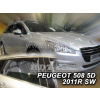 Plexi, ofuky PEUGEOT 508 SW, 4D, 2011 =>, přední + zadní Plexi, ofuky PEUGEOT 508 SW, 4D, 2011 =>, přední + zadní